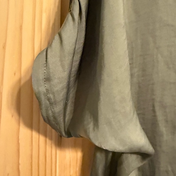 American Eagle Outfitters Olive Green Crop Top - Picture 4 of 7